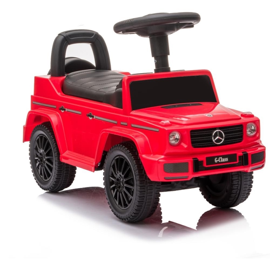 Løbecykel Mercedes G350d 2xAA rød/sort