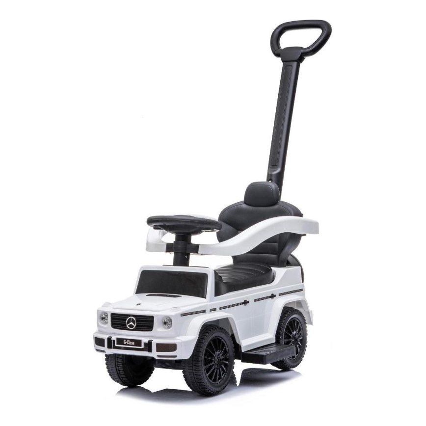 Løbecykel Mercedes G350d 3-i-1 2xAA hvid/sort
