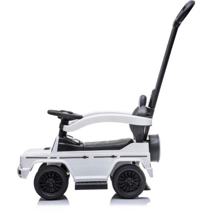 Løbecykel Mercedes G350d 3-i-1 2xAA hvid/sort