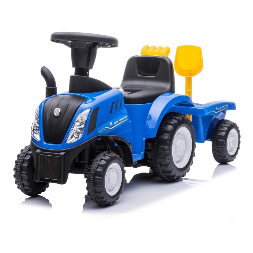 Løbecykel NEW HOLLAND 2xAA blå/sort