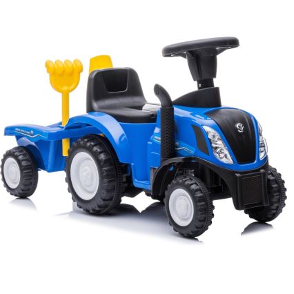 Løbecykel NEW HOLLAND 2xAA blå/sort