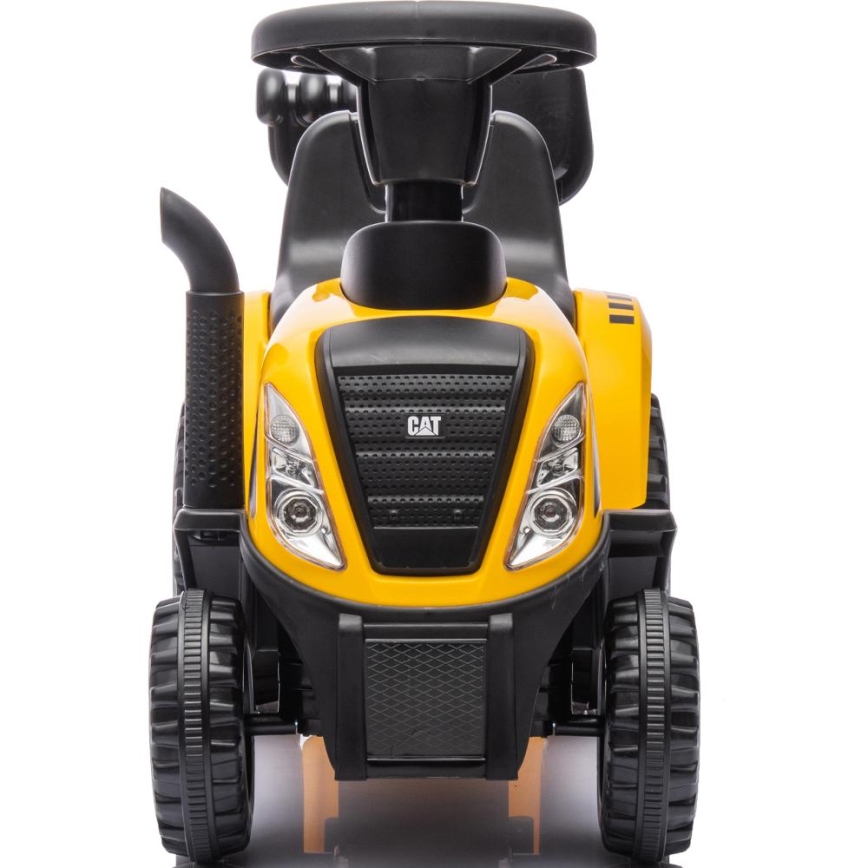 Løbecykel traktor CAT 2xAA gul/sort