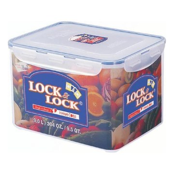 Madbeholder 9 l LOCK blå