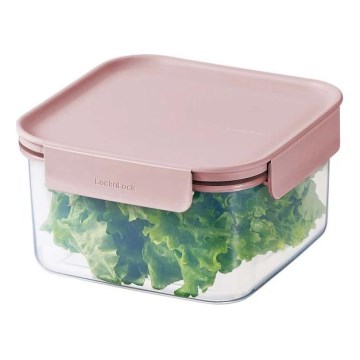 Madbeholder CLASSIC PLUS 1,25 l rosa/gennemsigtig