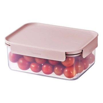 Madbeholder CLASSIC PLUS 1,65 l rosa/gennemsigtig
