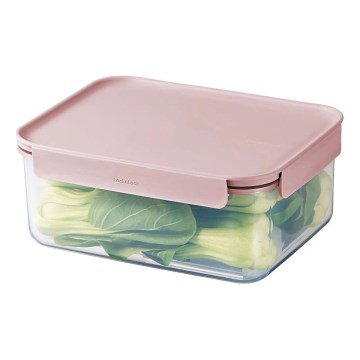 Madbeholder CLASSIC PLUS 2 l lyserød/klar