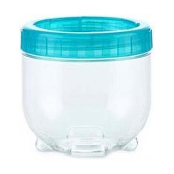 Madbeholder INTERLOCK 0,28 l, turkis/gennemsigtig