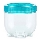 Madbeholder INTERLOCK 0,28 l, turkis/gennemsigtig