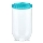 Madbeholder INTERLOCK 0,5 l turkis/transparent