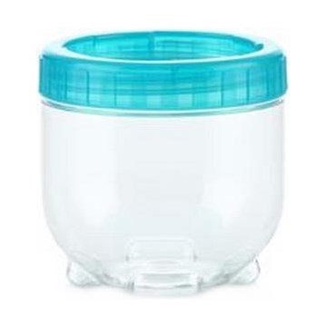 Madbeholder INTERLOCK 0,5 l turkis/transparent