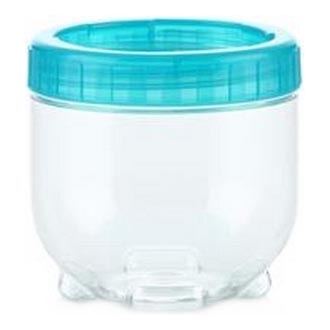 Madbeholder INTERLOCK 0,5 l turkis/transparent
