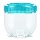 Madbeholder INTERLOCK 0,5 l turkis/transparent