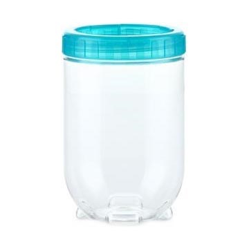 Madbeholder INTERLOCK 0,7 l turkis/transparent