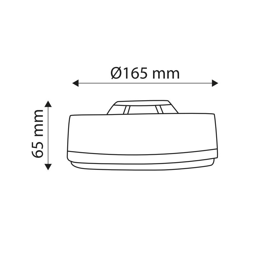 Magnetisk LED advarselslampe LIGHT LED/3W/10-24V