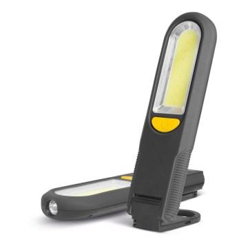 Magnetisk LED lommelygte LED/3W/3xAAA