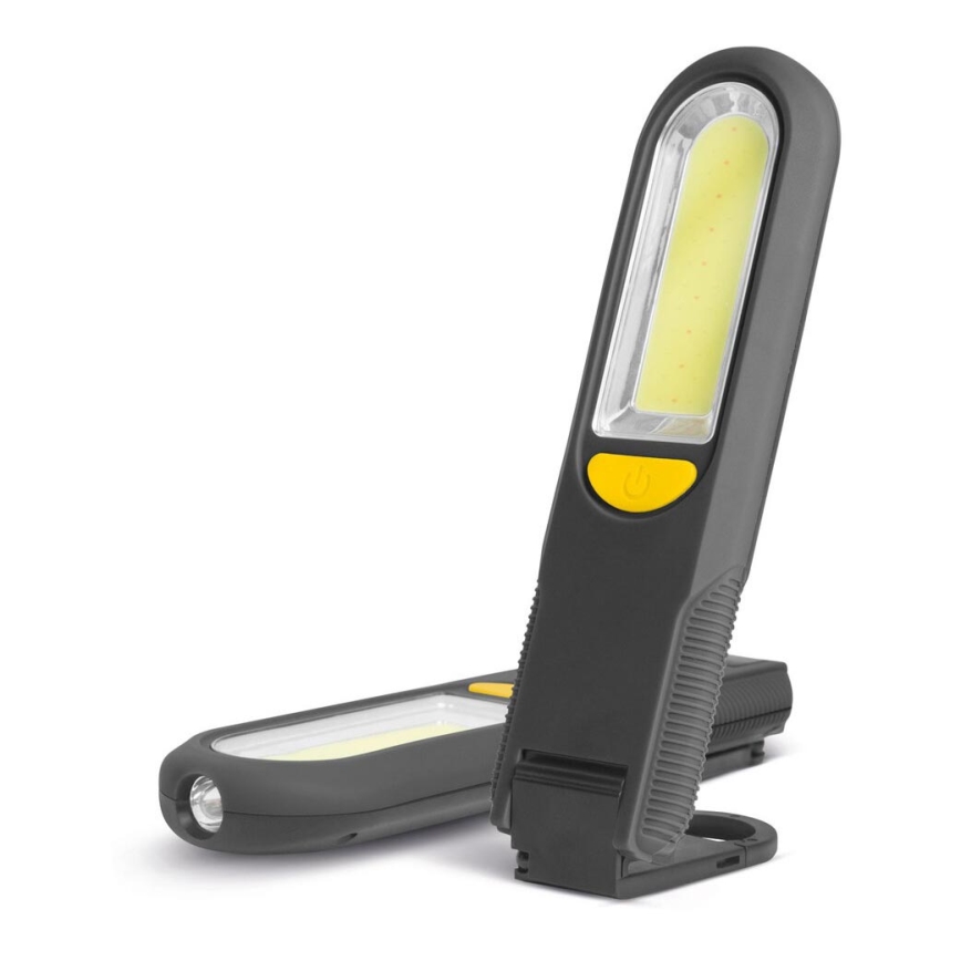 Magnetisk LED lommelygte LED/3W/3xAAA