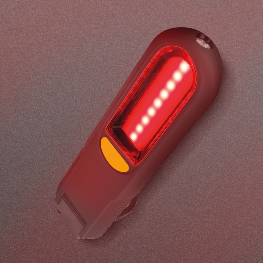 Magnetisk LED lommelygte LED/3W/3xAAA