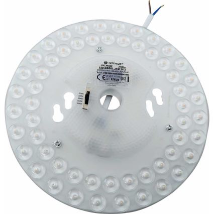 Magnetisk LED modul LED/24W/230V diameter 17,5 cm 2700/3000/4000/5000/6500K