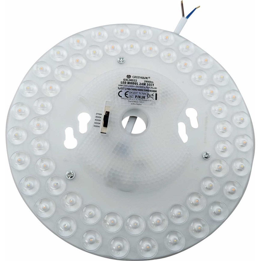 Magnetisk LED modul LED/24W/230V diameter 17,5 cm 2700/3000/4000/5000/6500K