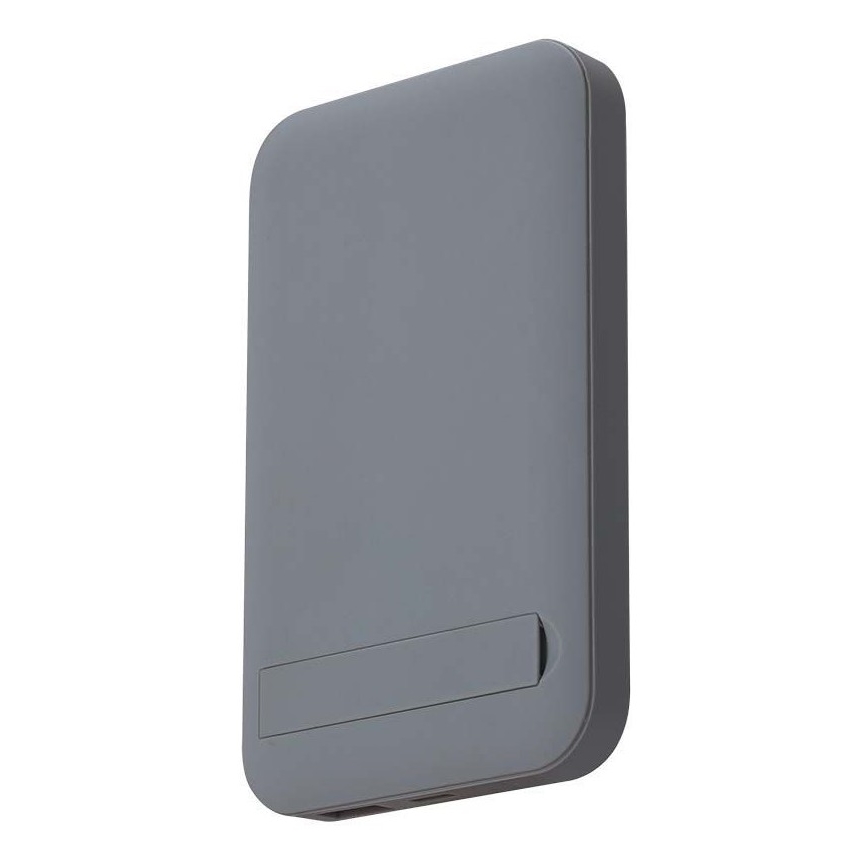 Magnetisk powerbank med trådløs opladning Power Delivery 10 000mAh/20W/3,7V grå