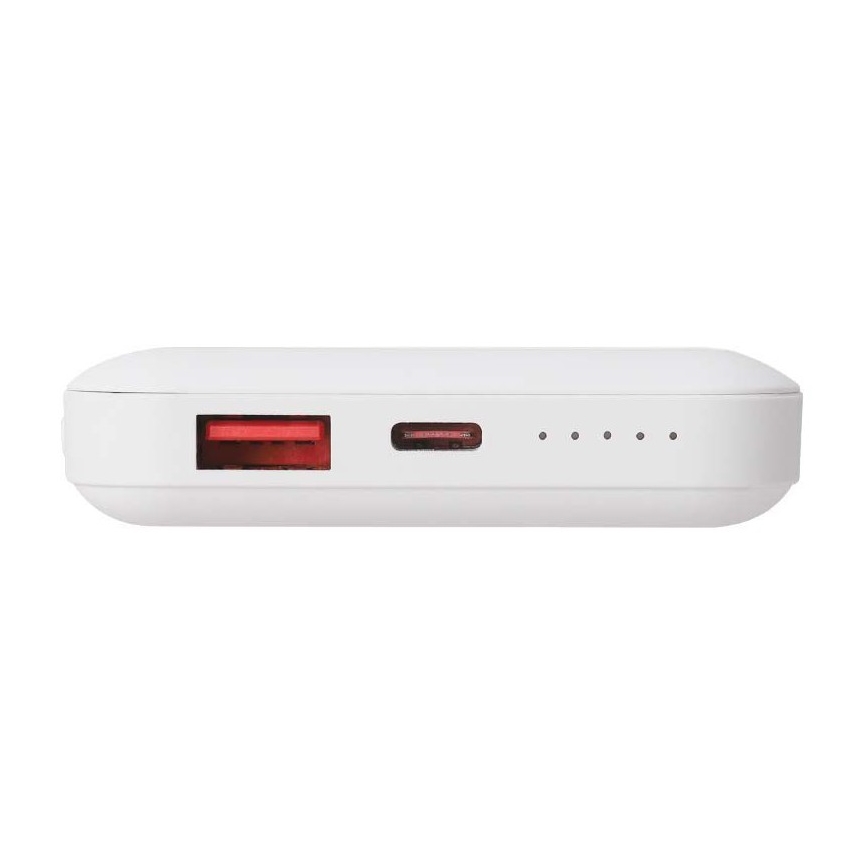 Magnetisk powerbank med trådløs opladning Power Delivery 10 000mAh/20W/3,7V hvid