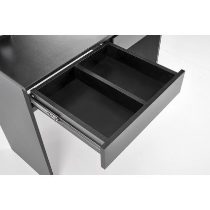 Makeupbord AMORIO 94x43 cm sort
