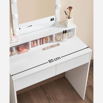 Makeupbord LADA hvid