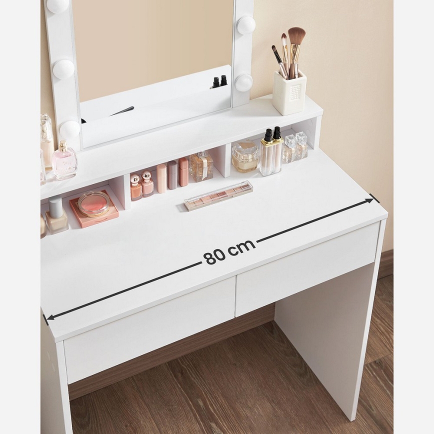 Makeupbord LADA hvid