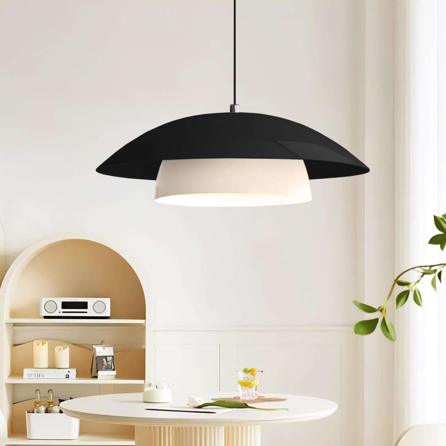 Måne LYS loftlampe 1xE27/40W/230V sort