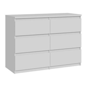 MAO kommode med skuffer, hvid