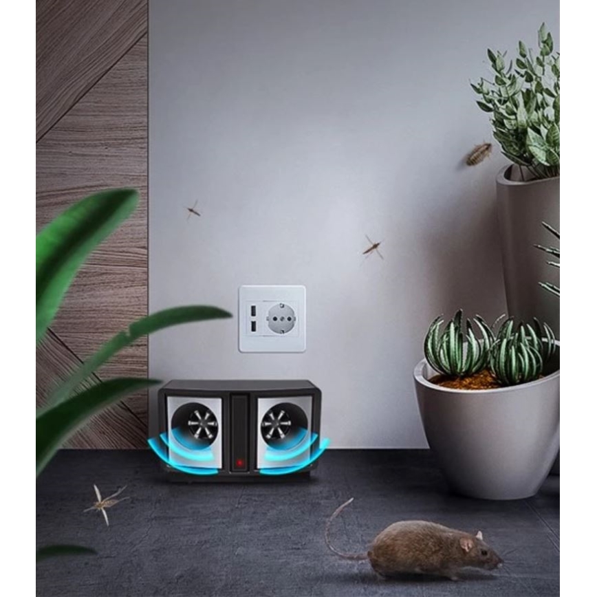 Mår- og gnaverafskrækker 1,5W/230V