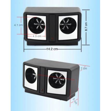 Mår- og gnaverafskrækker 1,5W/230V