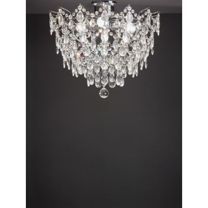 Markslöjd 100511 - Monteret krystal lysekrone ROSENDAL 4xE14/40W/230V