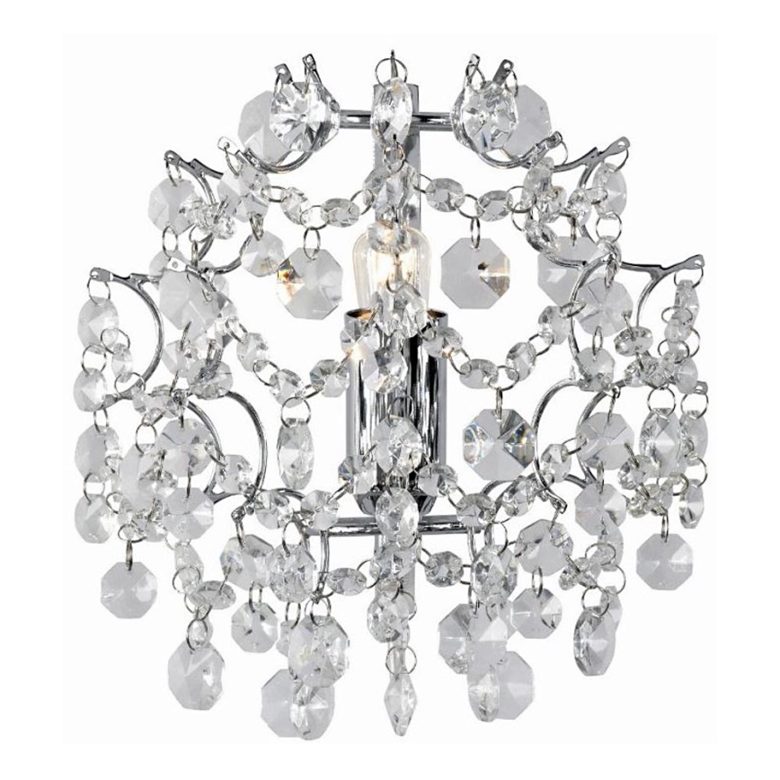 Markslöjd 102335 - Væglampe ROSENDAL 1xE14/40W/230V skinnende krom
