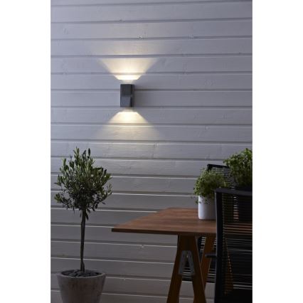 Markslöjd 102579 - Udendørs LED væglampe CARINA 2xLED/1W/230V IP44