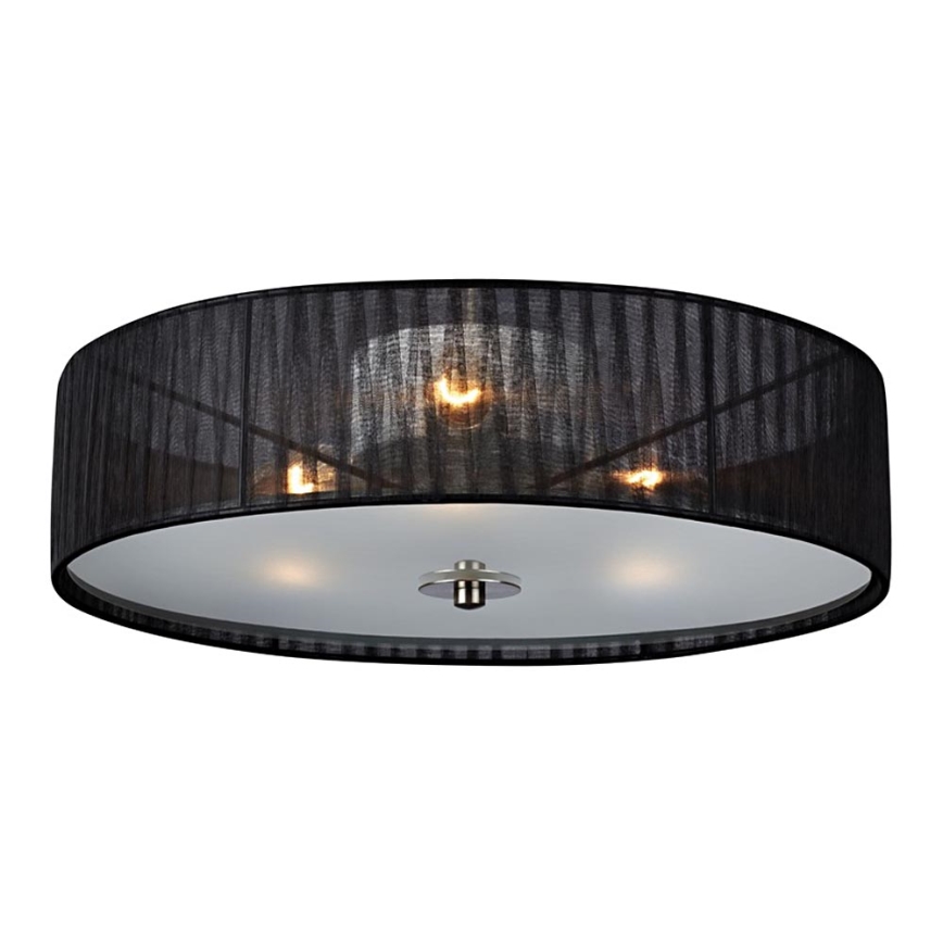 Markslöjd 104884 - Loftlampe BYSKE 3xE14/40W/230V antik sort