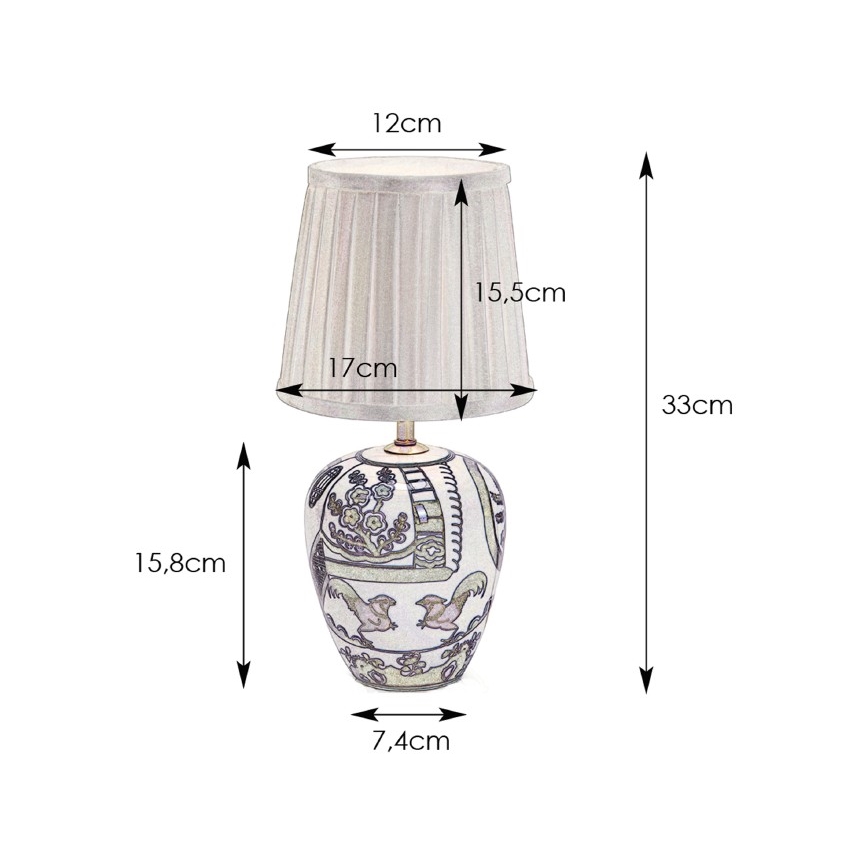 Markslöjd 104999 - Bordlampe GÖTEBORG 1xE14/40W/230V