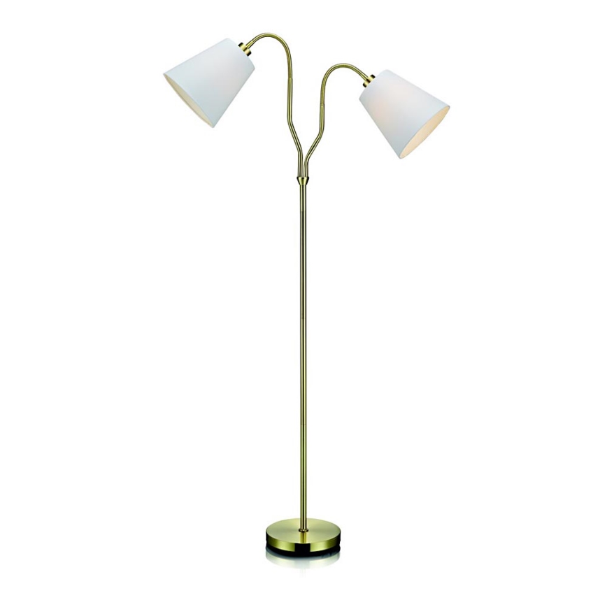 Markslöjd 105274 - Gulvlampe MODENA 2xE27/60W/230V