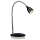 Markslöjd 105685 - LED bordlampe TULIP LED/2,5W/230V sort