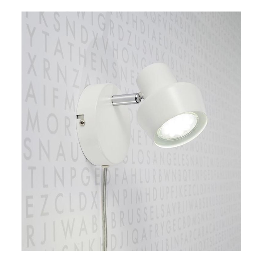 Markslöjd 106083 - Væglampe URN 1xGU10/35W/230V hvid