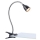 Markslöjd 106092 - LED bordlampe med klemme TULIP LED/3W/230V sort