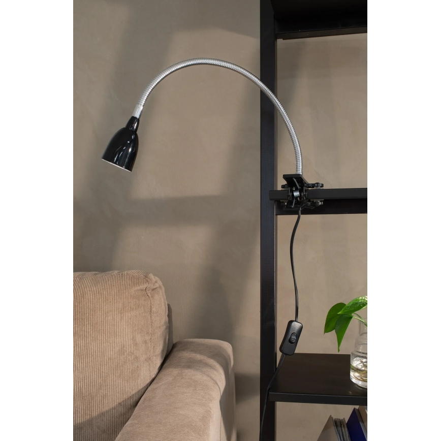 Markslöjd 106092 - LED bordlampe med klemme TULIP LED/3W/230V sort