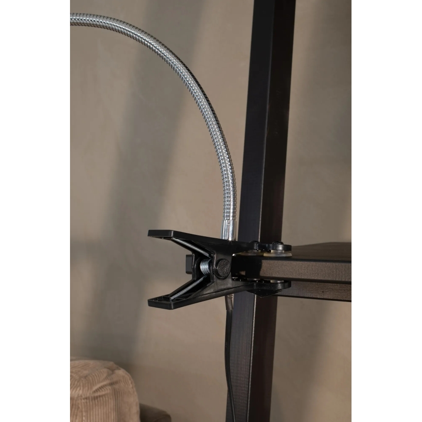 Markslöjd 106092 - LED bordlampe med klemme TULIP LED/3W/230V sort