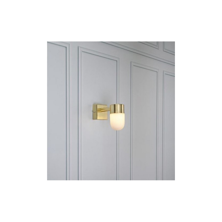 Markslöjd 106374 - Væglampe til badeværelse MENTON 1xG9/18W/230V IP44
