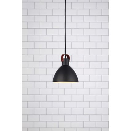 Markslöjd 106552 - Pendel EAGLE 1xE27/60W/230V sort