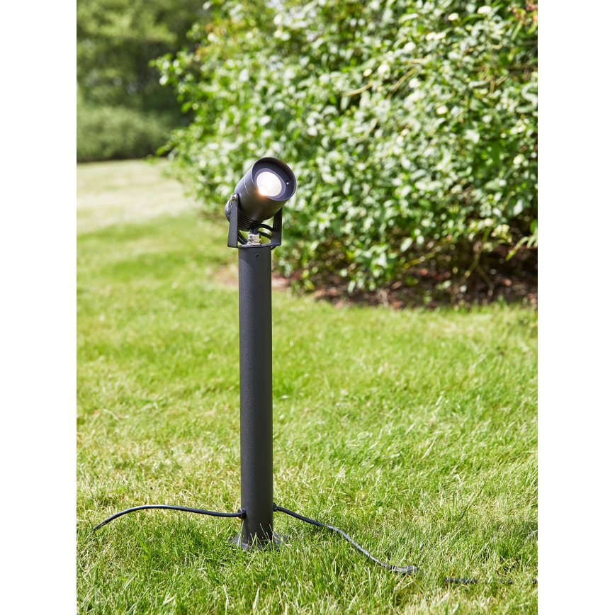 Markslöjd 106932 - GARDEN24 LED-udendørslampe, LED/6W/24V, 86 cm, IP44, sort
