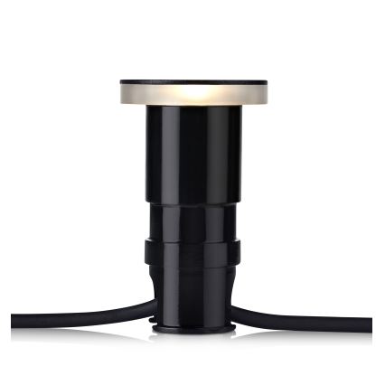 Markslöjd 106935 - LED udendørs indfældet armatur GARDEN24 LED/3W/24V IP44 sort