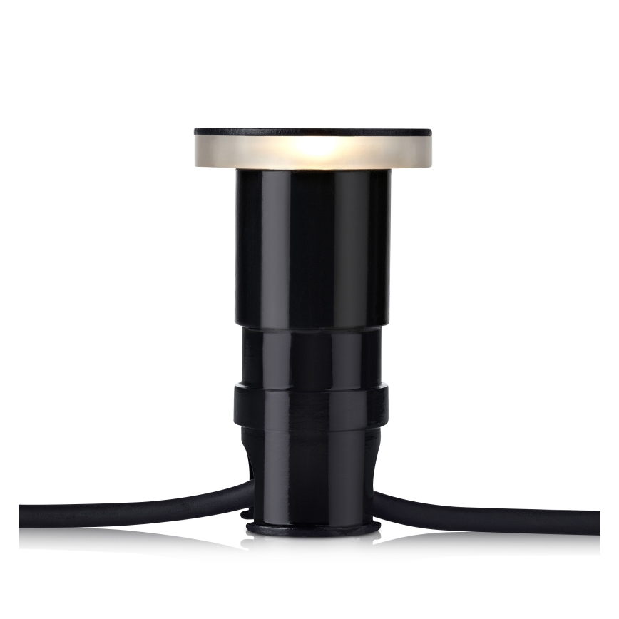 Markslöjd 106935 - LED udendørs indfældet armatur GARDEN24 LED/3W/24V IP44 sort