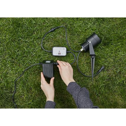 Markslöjd 106936 - Skumringssensor med timer GARDEN24 24V IP44