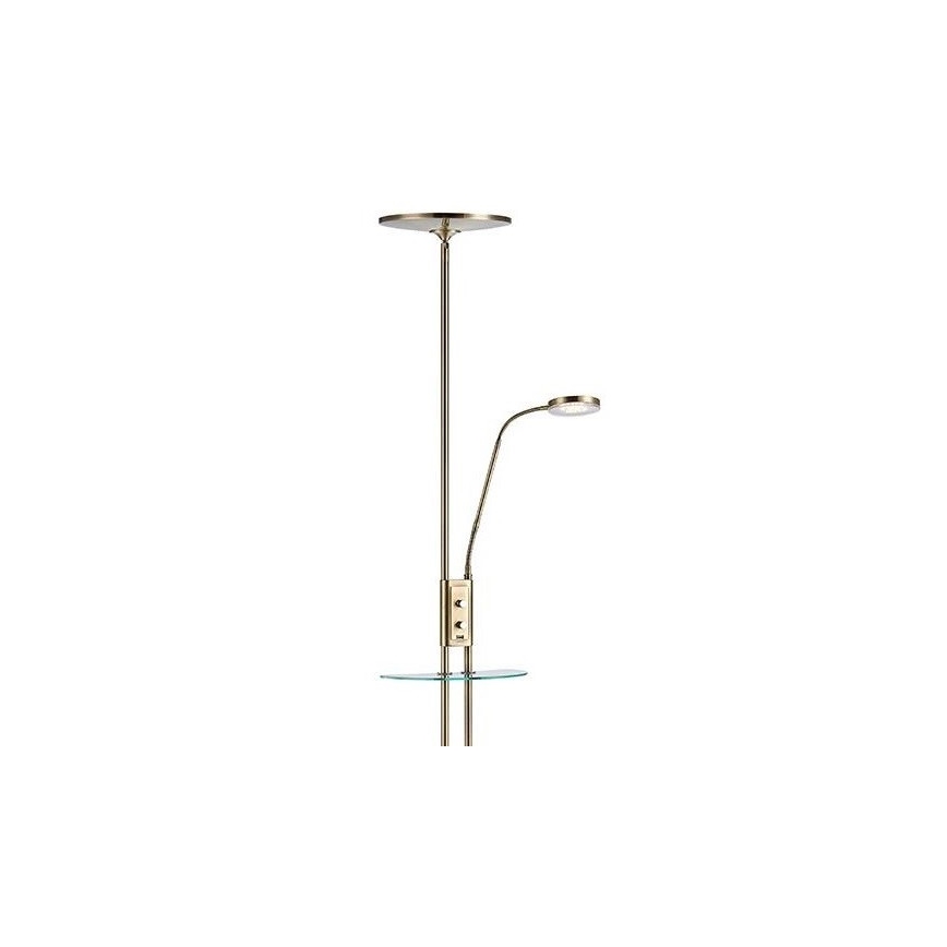 Markslöjd 107009 - LED lysdæmper gulvlampe FRIEND LED/18W/230V + LED/5W